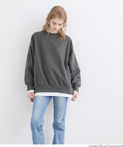 【重磅棉】假兩件層次造型棉質衛衣