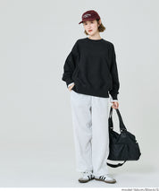 【重磅棉】假兩件層次造型棉質衛衣