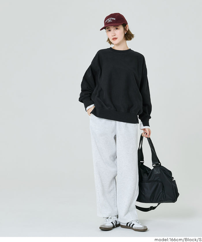 【重磅棉】假兩件層次造型棉質衛衣