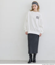 【重磅棉】袖口刺繡LOGO長袖衛衣 親子裝