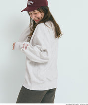 【重磅棉】袖口刺繡LOGO長袖衛衣 親子裝