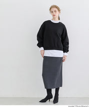 【重磅棉】素色復古刷色長袖衛衣