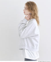 【重磅棉】素色復古刷色長袖衛衣