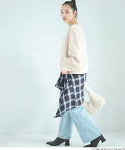 【重磅棉】素色復古刷色長袖衛衣