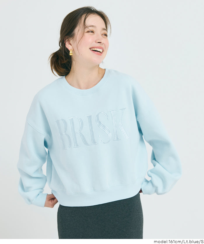 【重磅棉】LOGO復古刷色長袖衛衣