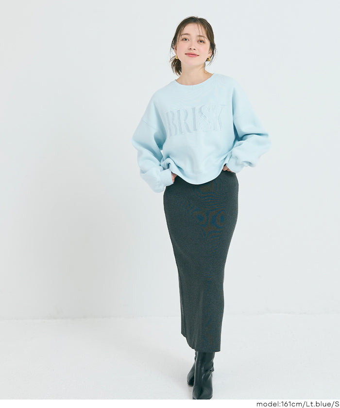 【重磅棉】LOGO復古刷色長袖衛衣