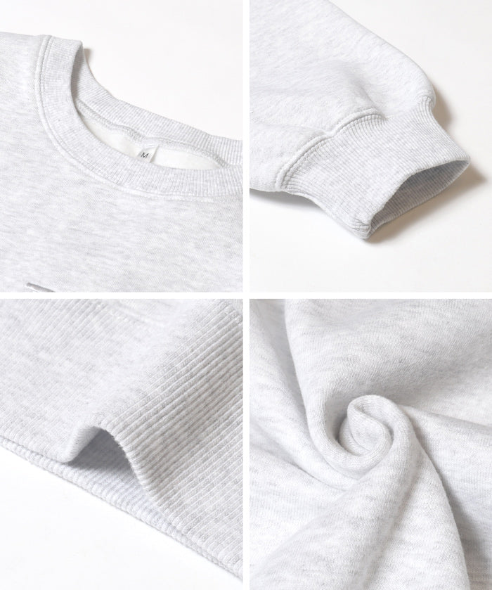 【重磅棉】LOGO復古刷色長袖衛衣