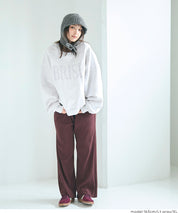 【重磅棉】LOGO復古刷色長袖衛衣