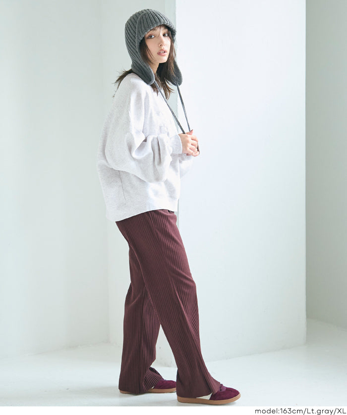 【重磅棉】LOGO復古刷色長袖衛衣