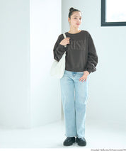 【重磅棉】LOGO復古刷色長袖衛衣