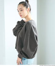 【重磅棉】LOGO復古刷色長袖衛衣