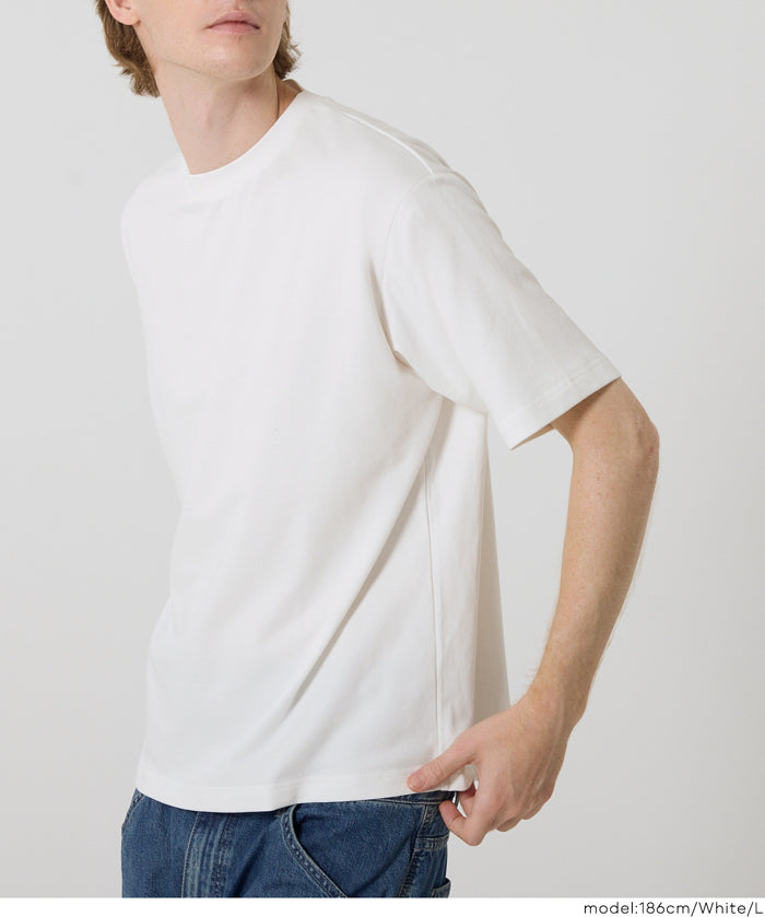 男裝基礎款棉質短袖上衣 T-shirt