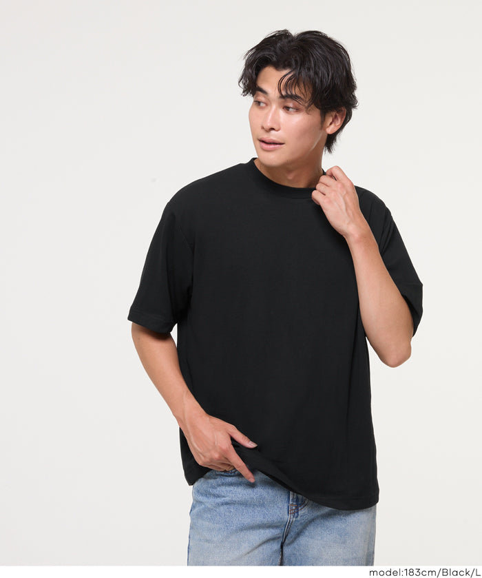 男裝基礎款棉質短袖上衣 T-shirt