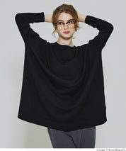 Crew neck knit tunic