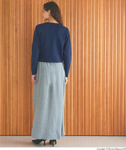 Gold button knit cardigan