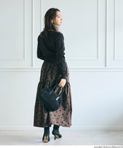 Cool Sweet Square Neck Long Sleeve Knit Cardigan