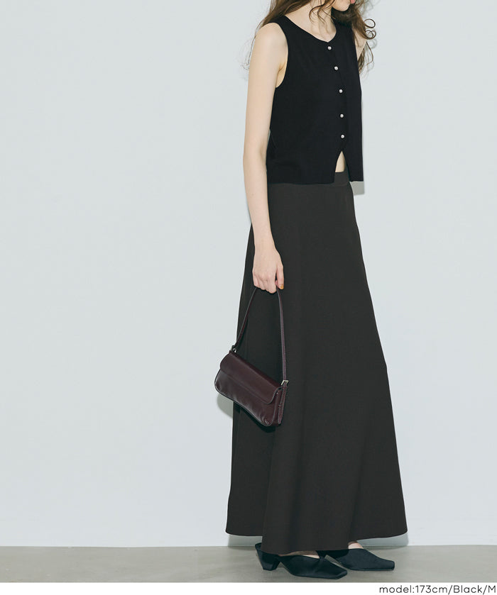 French style knitted vest