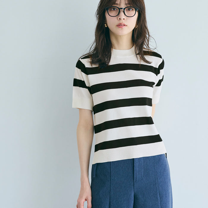 Summer Kint 薄款圓領短袖針織