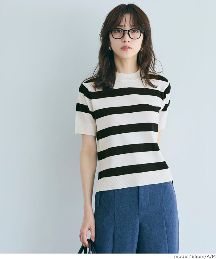 Summer Kint 薄款圓領短袖針織