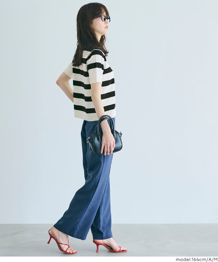 Summer Kint 薄款圓領短袖針織