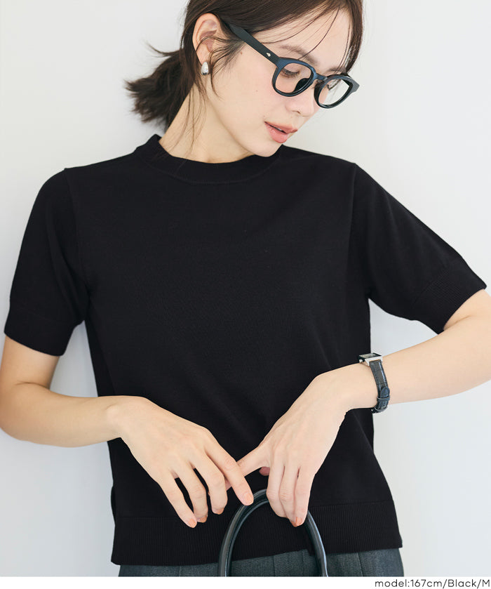 Summer Kint 薄款圓領短袖針織