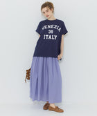 空氣感棉紗A字長裙 (Cotton voile flared skirt)
