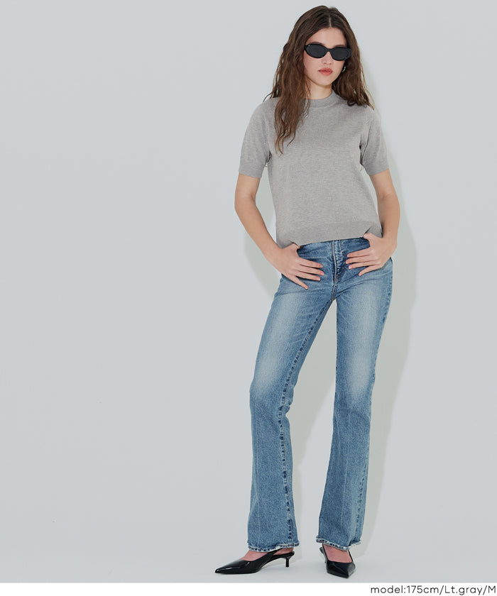 Summer Kint 薄款圓領短袖針織