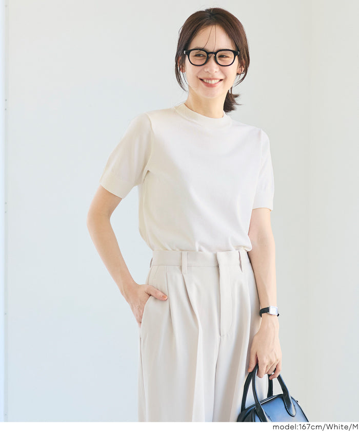 Summer Kint 薄款圓領短袖針織