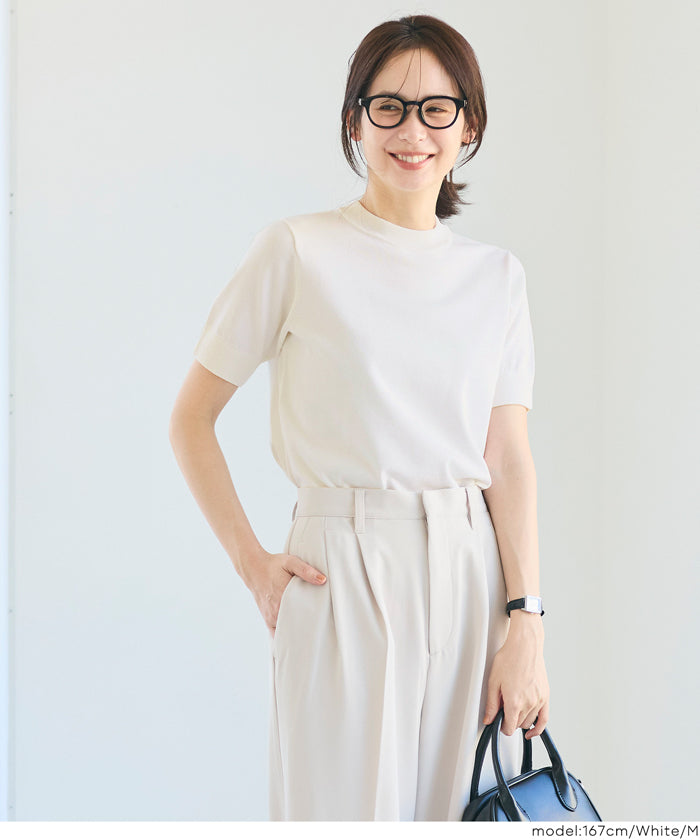 Summer Kint 薄款圓領短袖針織