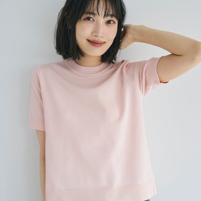 Summer Kint 薄款圓領短袖針織