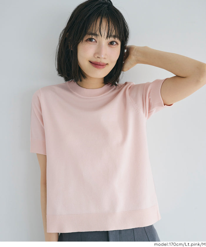 Summer Kint 薄款圓領短袖針織