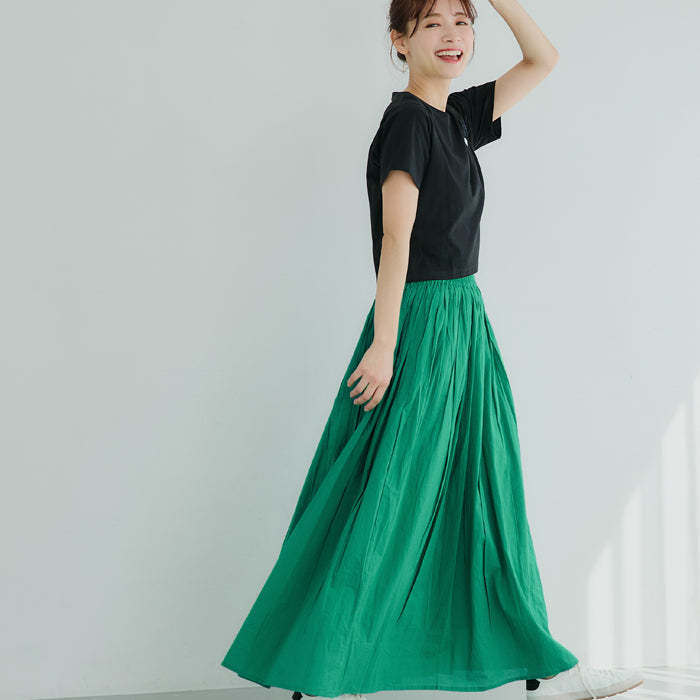 空氣感棉紗多巴胺A字半裙