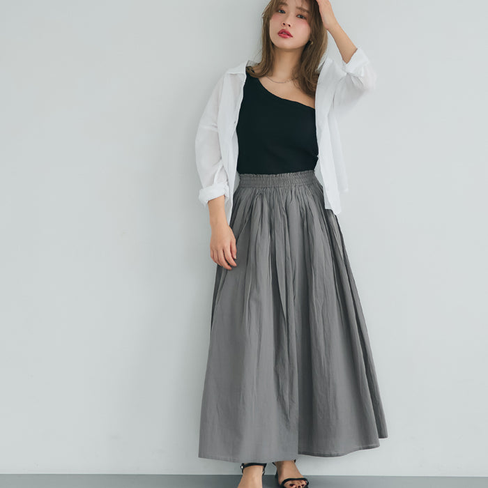 空氣感棉紗多巴胺A字半裙