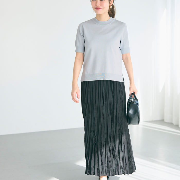 Summer Kint 薄款圓領短袖針織