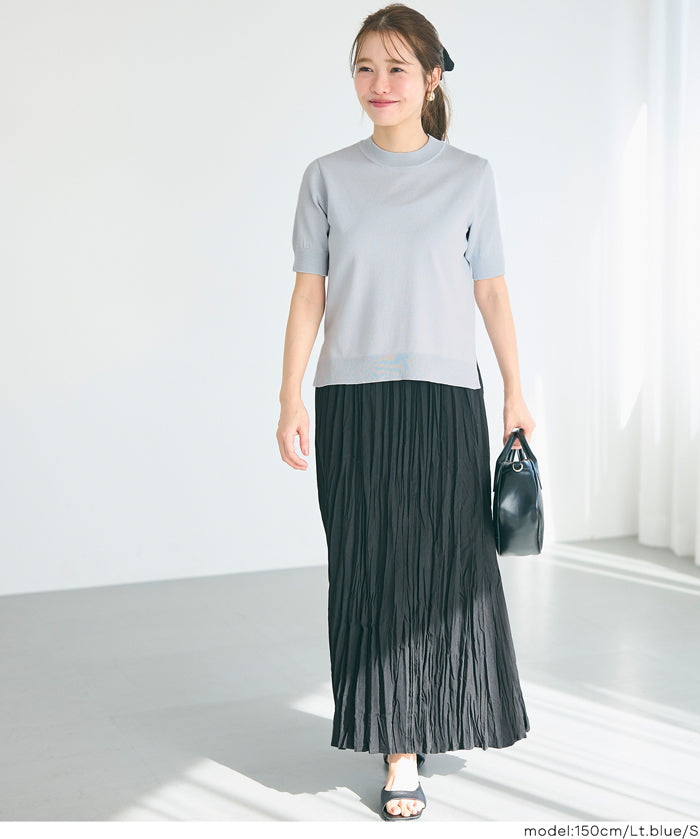 Summer Kint 薄款圓領短袖針織