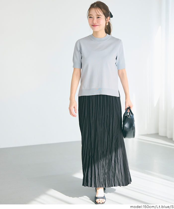 Summer Kint 薄款圓領短袖針織