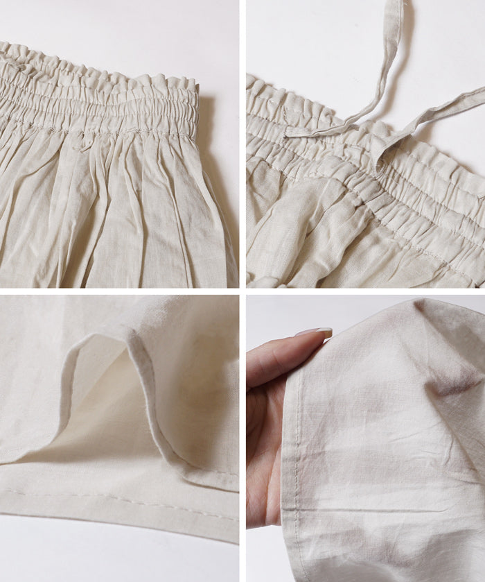 空氣感棉紗多巴胺A字半裙