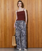 日系寬版 水波紋薄款多色休閒褲  (Wave pleated pants)
