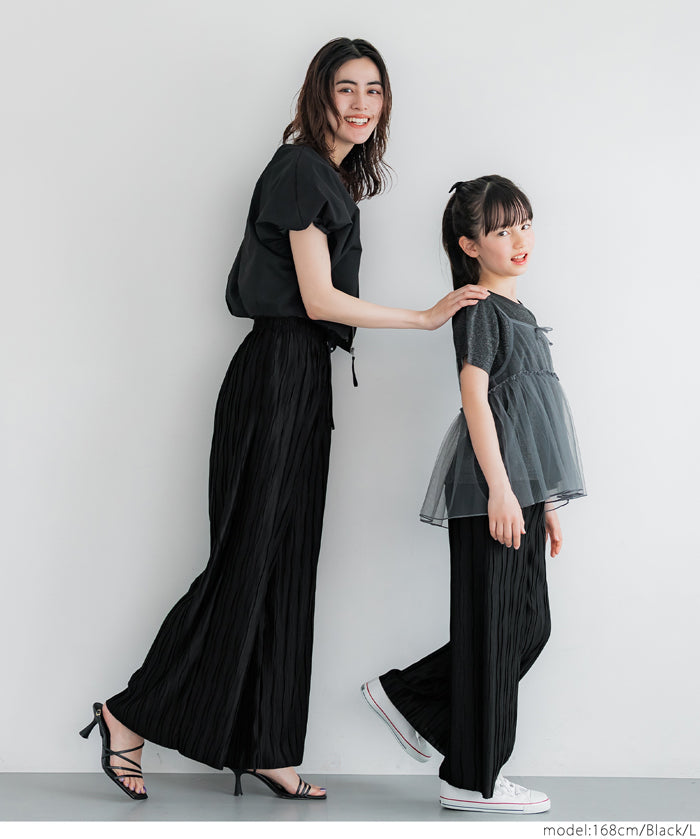 Pleated pants