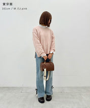 [Cashmere Style] Elegant V-neck Sweater