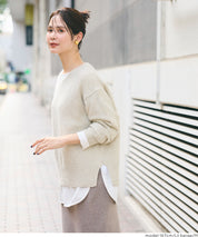 Fufuyaku style V neck top dress sexy style V neck side slim top dress long sleeves female 