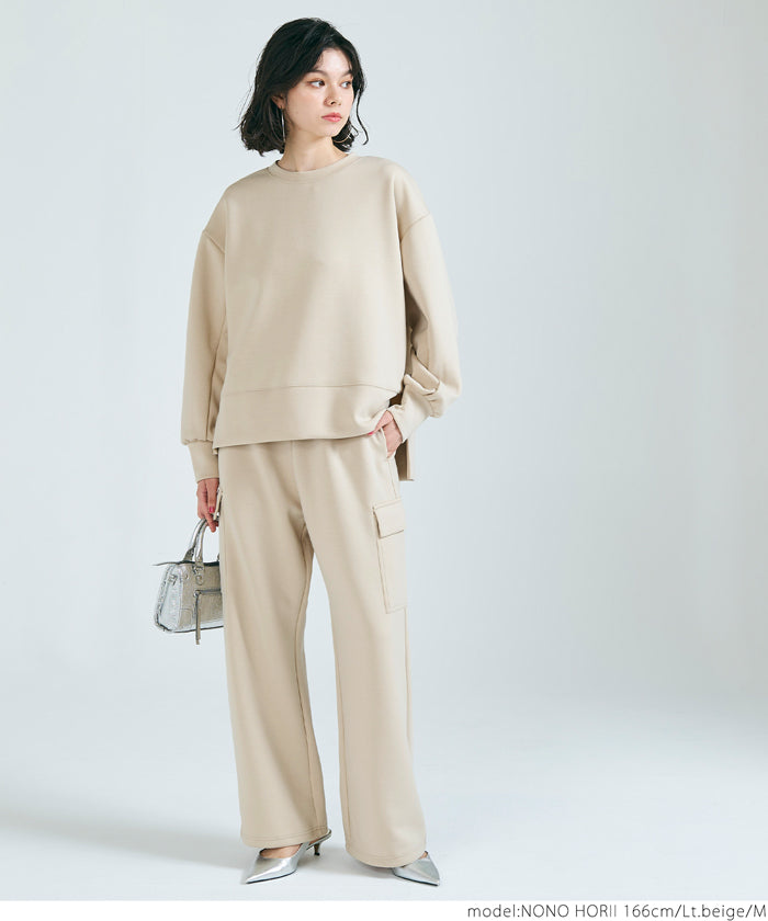 Crew neck soft sweatshirt