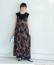 Personalized ink spaghetti strap dress