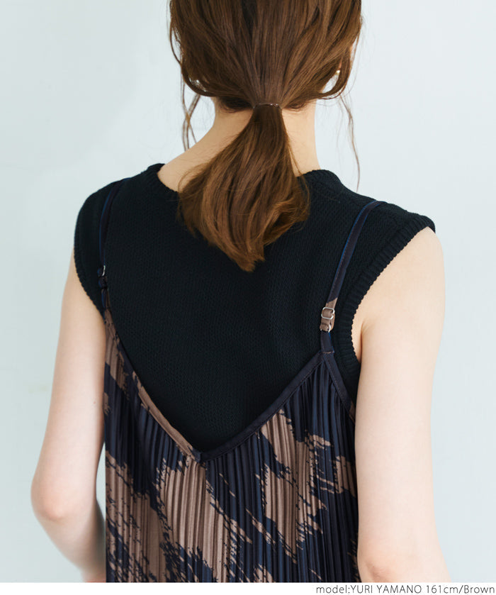 Personalized ink spaghetti strap dress
