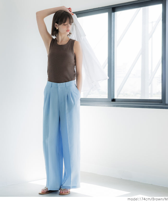 OUT BRA 螺紋彈性帶罩背心 Bra Top