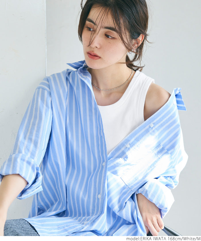 OUT BRA 螺紋彈性帶罩背心 Bra Top