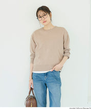 【早秋新品】 【Rich Knit 軟糯針織】圓領長袖針織上衣