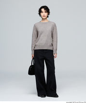 【早秋新品】 【Rich Knit 軟糯針織】圓領長袖針織上衣