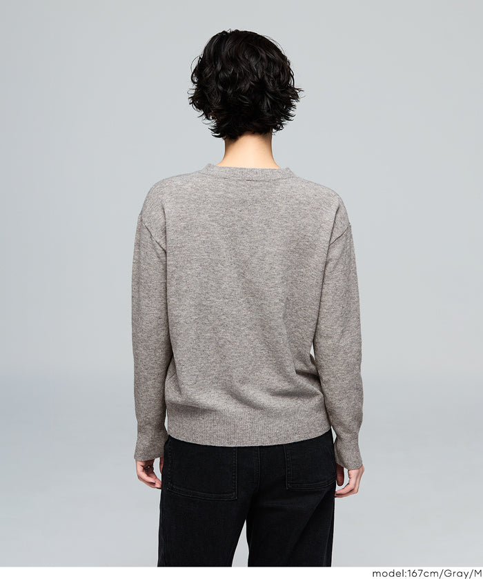 【早秋新品】 【Rich Knit 軟糯針織】圓領長袖針織上衣