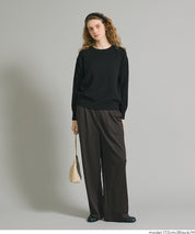 【早秋新品】 【Rich Knit 軟糯針織】圓領長袖針織上衣
